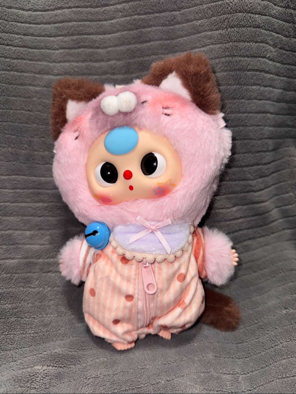 Baby Three Kitten Wardrobe Series Plush Keychain Blind Box